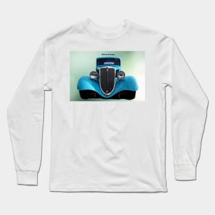 1934 Blue Ford Coupe Long Sleeve T-Shirt